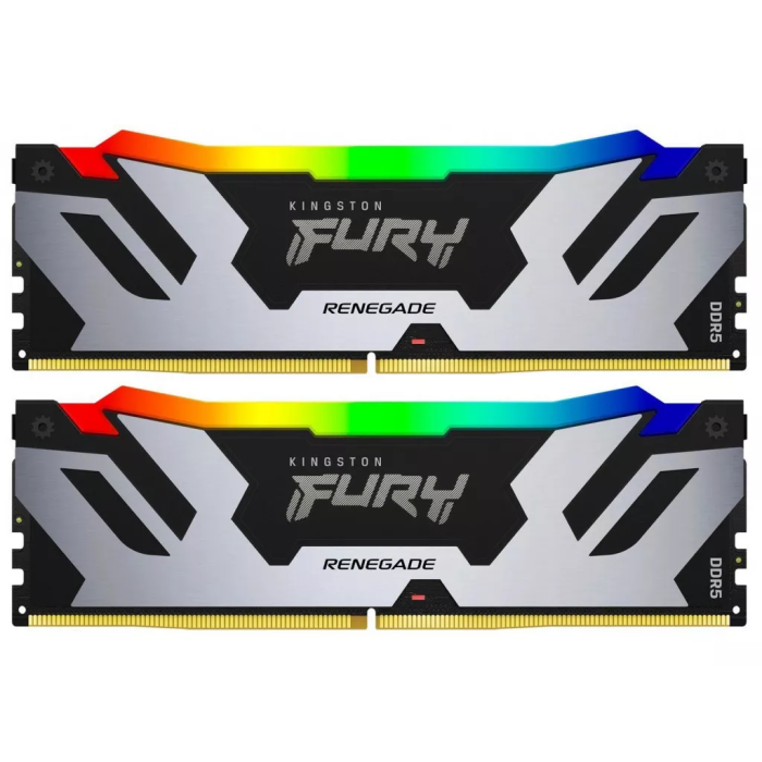 Пам'ять для настільних комп'ютерів Kingston FURY 96 GB (2x48GB) DDR5 6000 MHz Renegade RGB (KF560C32RSAK2-96)