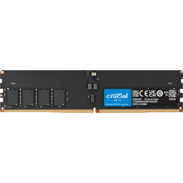 Пам'ять Crucial 16GB DDR5-6400 CUDIMM (CT16G64C52CU5)