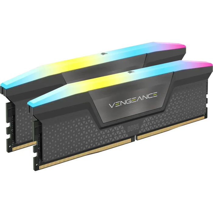 Пам'ять для настільних комп'ютерів Corsair 32 GB (2x16GB) 6400 MHz Vengeance RGB (CMH32GX5M2B6400Z32)
