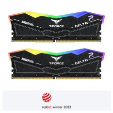 Пам'ять для настільних комп'ютерів TEAM 32 GB (2x16GB) DDR5 6000 MHz T-Force Delta RGB (FF3D532G6000HC30DC01)