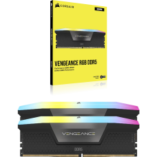 Пам'ять для настільних комп'ютерів Corsair 32 GB (2x16GB) DDR5 6000 MHz Vengeance RGB (CMH32GX5M2E6000C36)