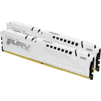 Пам'ять для настільних комп'ютерів Kingston FURY 64 GB (2x32GB) DDR5 6400 MHz Beast EXPO White (KF564C32BWEK2-64)