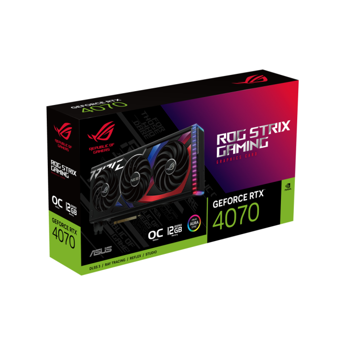 Відеокарта ASUS ROG-STRIX-RTX4070-O12G-GAMING