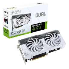 Відеокарта ASUS DUAL-RTX4070-O12G-WHITE