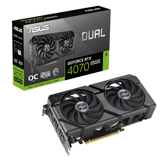 Відеокарта ASUS DUAL-RTX4070S-O12G-EVO