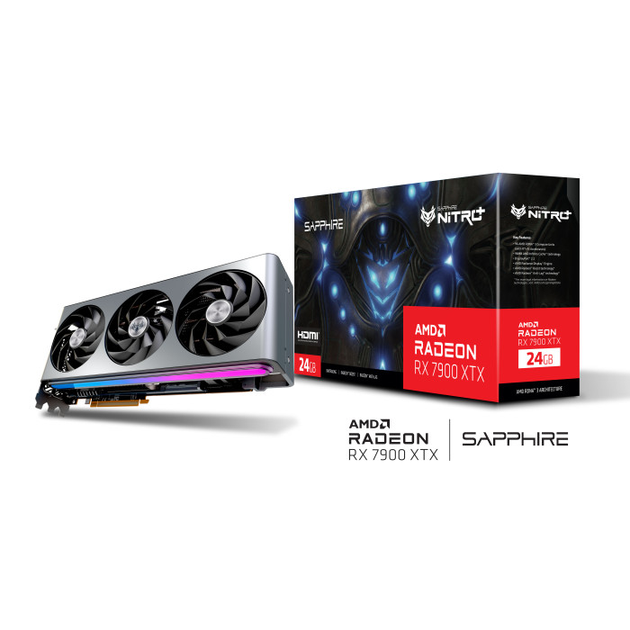Відеокарта Sapphire Radeon RX 7900 XTX Vapor-X 24GB NITRO+ (11322-01)