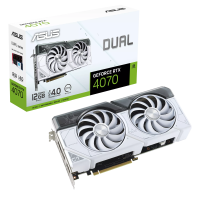 Відеокарта ASUS DUAL-RTX4070-12G-WHITE