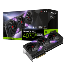 Відеокарта PNY GeForce RTX 4070 Ti SUPER 16GB XLR8 Gaming VERTO (VCG4070TS16TFXXPB1-O)