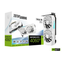 Відеокарта Zotac GAMING GeForce RTX 4060 Ti 8GB Twin Edge OC White Edition (ZT-D40610Q-10M)