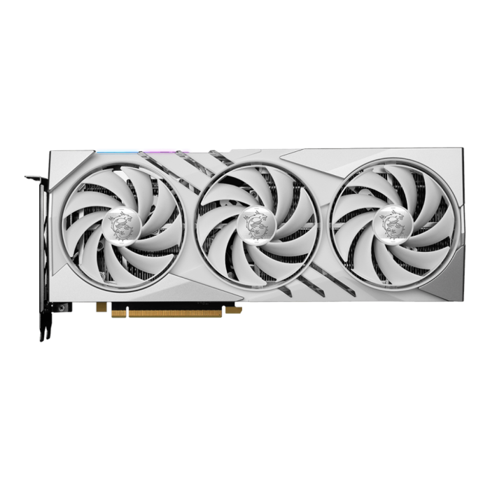 Відеокарта MSI GeForce RTX 4060 Ti GAMING X SLIM WHITE 16G (912-V517-012)