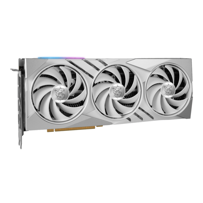 Відеокарта MSI GeForce RTX 4060 Ti GAMING X SLIM WHITE 16G (912-V517-012)