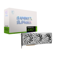 Відеокарта MSI GeForce RTX 4060 Ti GAMING X SLIM WHITE 16G (912-V517-012)