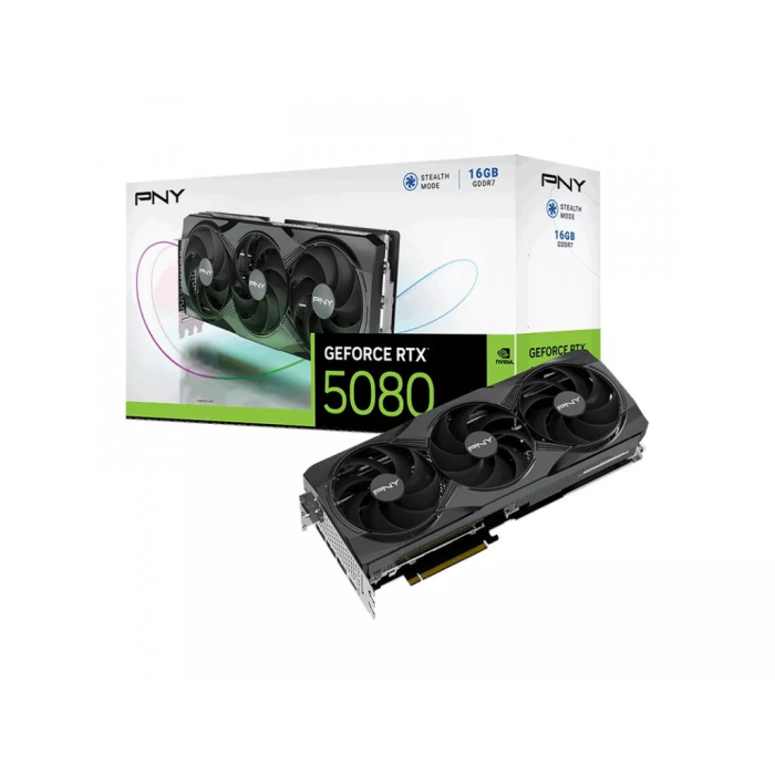 Видеокарта PNY GeForce RTX 5080 Triple Fan (VCG508016TFXPB1)