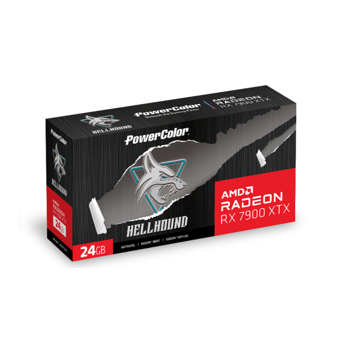 Відеокарта PowerColor Radeon RX 7900 XTX 24GB Hellhound (RX 7900 XTX 24G-L/OC)