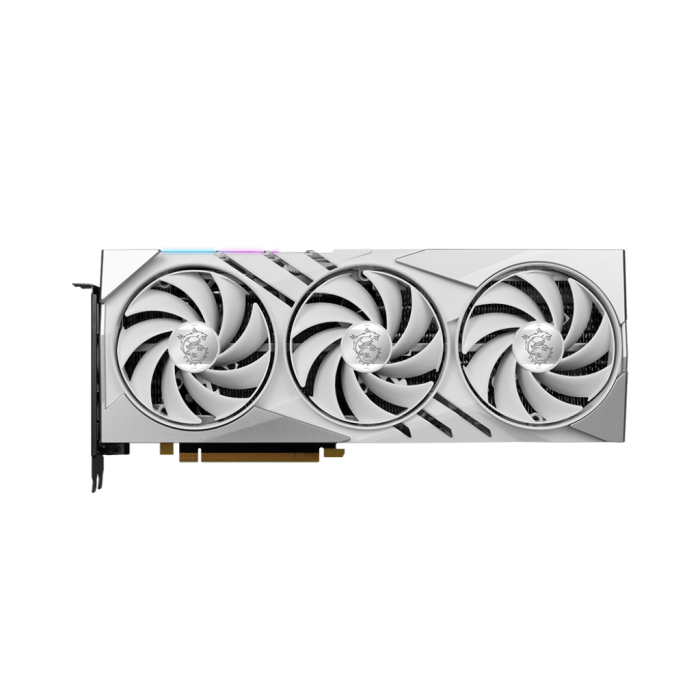 Відеокарта MSI GeForce RTX 4070 Ti GAMING X SLIM WHITE 12G (912-V513-442)