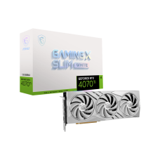 Відеокарта MSI GeForce RTX 4070 Ti GAMING X SLIM WHITE 12G (912-V513-442)