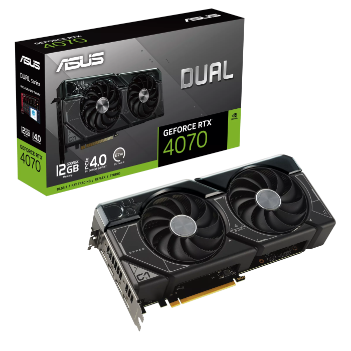 Відеокарта ASUS DUAL-RTX4070-12G