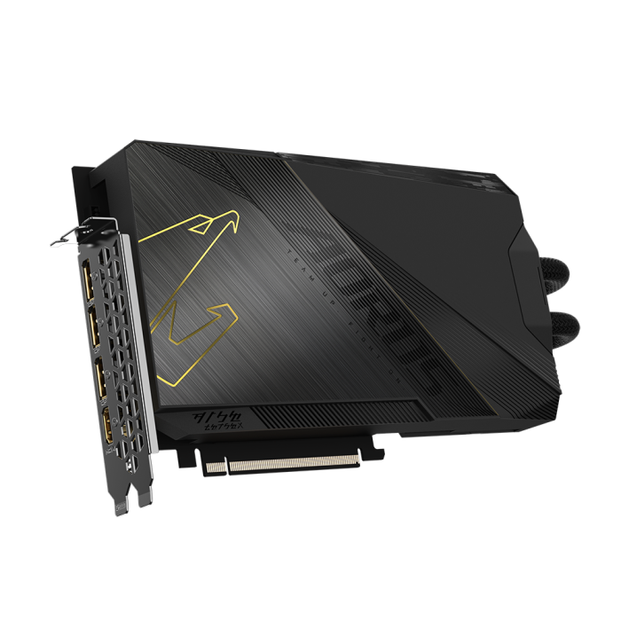 Відеокарта GIGABYTE AORUS GeForce RTX 4090 XTREME WATERFORCE 24G (GV-N4090AORUSX W-24GD)
