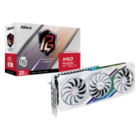 Відеокарта ASRock RX 7900 XT Phantom Gaming White 20GB OC (RX7900XT PGW 20GO)