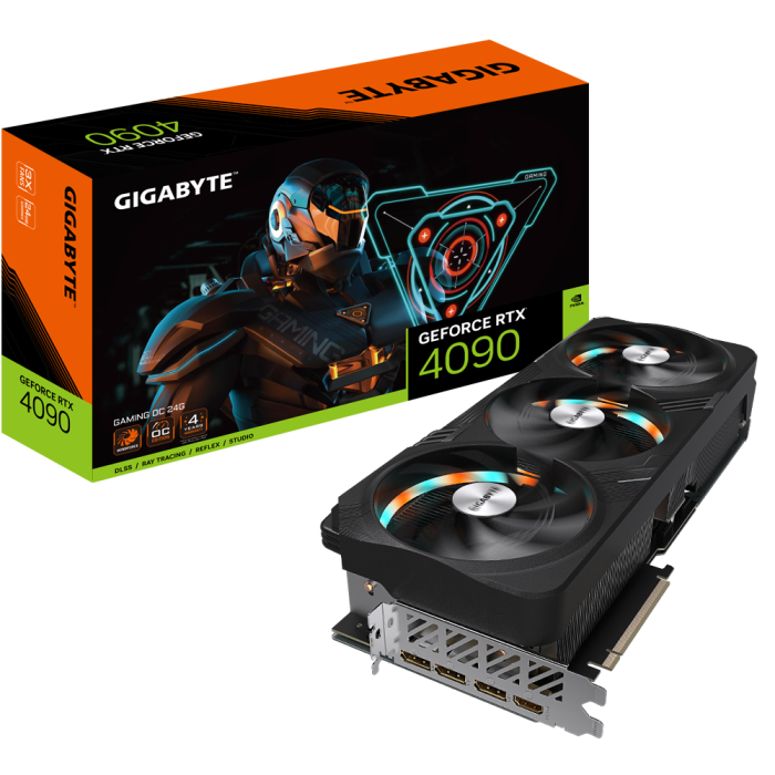 Відеокарта GIGABYTE GeForce RTX 4090 GAMING OC 24G (GV-N4090GAMING OC-24GD)
