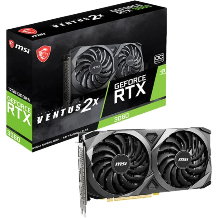 Відеокарта MSI GeForce RTX 3060 VENTUS 2X 12G