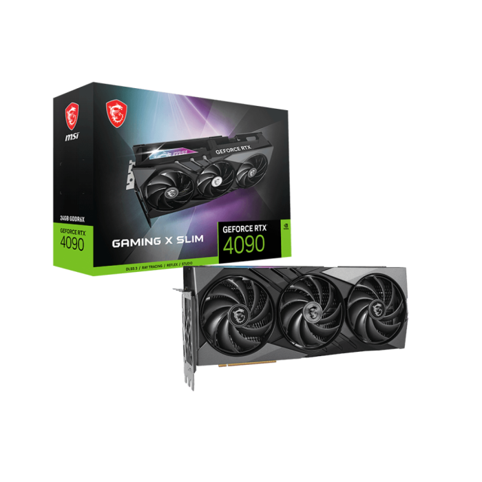 Відеокарта MSI GeForce RTX 4090 GAMING X SLIM 24G (912-V510-265)