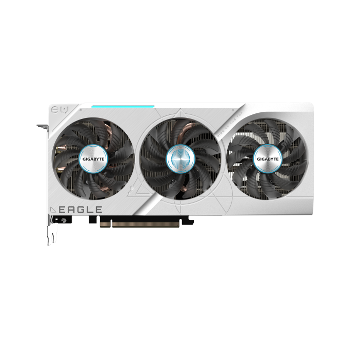 Відеокарта GIGABYTE GeForce RTX 4070 SUPER EAGLE OC ICE 12G (GV-N407SEAGLEOC ICE-12GD)