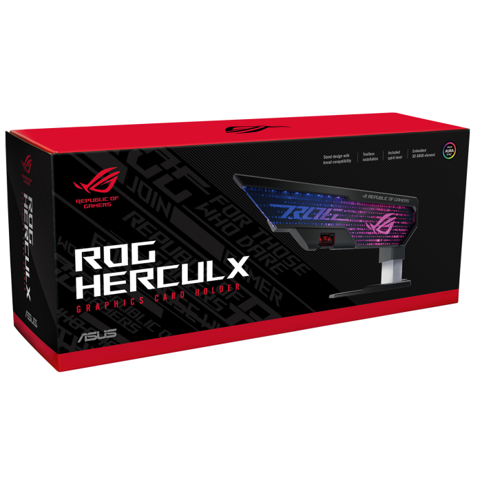 Тримач до відеокарти Asus ROG Herculx XH01 (90DA0020-B09000) Black