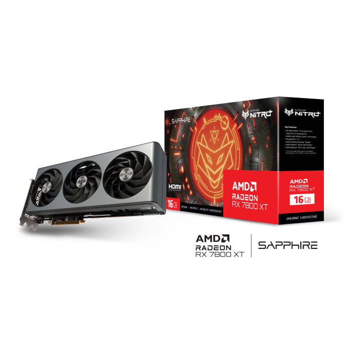 Відеокарта Sapphire Radeon RX 7800 XT 16GB NITRO+ (11330-01)