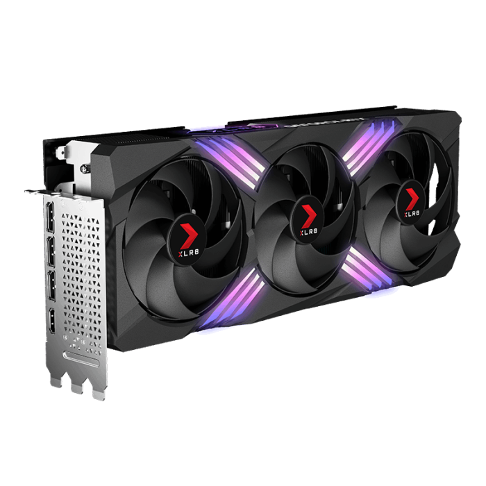 Відеокарта PNY GeForce RTX 4070 Ti SUPER 16GB XLR8 Gaming VERTO (VCG4070TS16TFXXPB1-O)