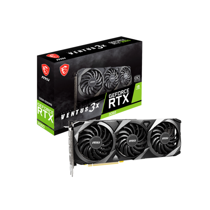 Відеокарта MSI GeForce RTX 3060 VENTUS 3X 12G OC