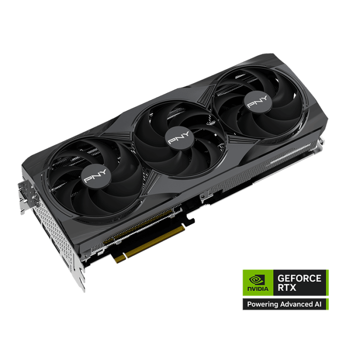 Видеокарта PNY GeForce RTX 5080 Overclocked Triple Fan (VCG508016TFXPB1-O)