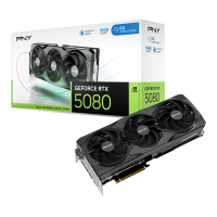 Відеокарта PNY GeForce RTX 5080 Overclocked Triple Fan (VCG508016TFXPB1-O)