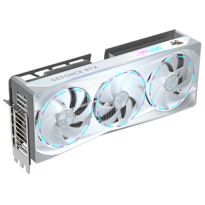 Відеокарта GIGABYTE AORUS GeForce RTX 5080 MASTER ICE 16G (GV-N5080AORUSM ICE-16GD)