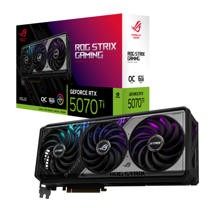 Відеокарта ASUS ROG-STRIX-RTX5070TI-O16G-GAMING (90YV0M90-M0NA00)