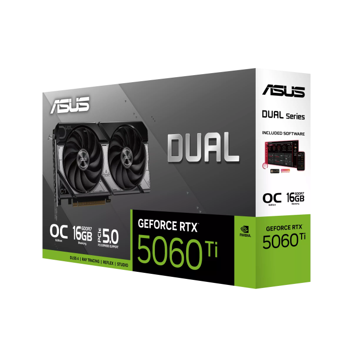 Відеокарта ASUS DUAL-RTX5060TI-O16G