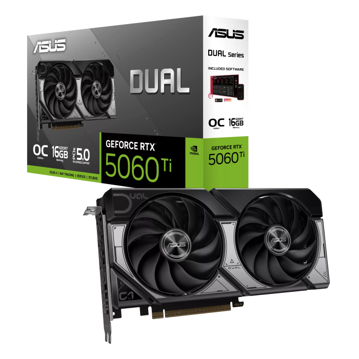 Відеокарта ASUS DUAL-RTX5060TI-O16G