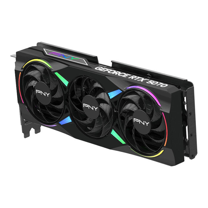 Відеокарта PNY GeForce RTX 5070 ARGB EPIC-X RGB Overclocked Triple Fan (VCG507012TFXXPB1-O)