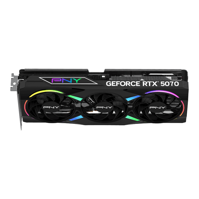 Відеокарта PNY GeForce RTX 5070 ARGB EPIC-X RGB Overclocked Triple Fan (VCG507012TFXXPB1-O)