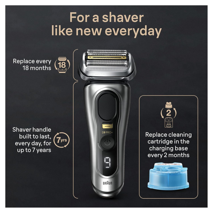 Электробритва мужская Braun Series 9 Pro+ 9599cc