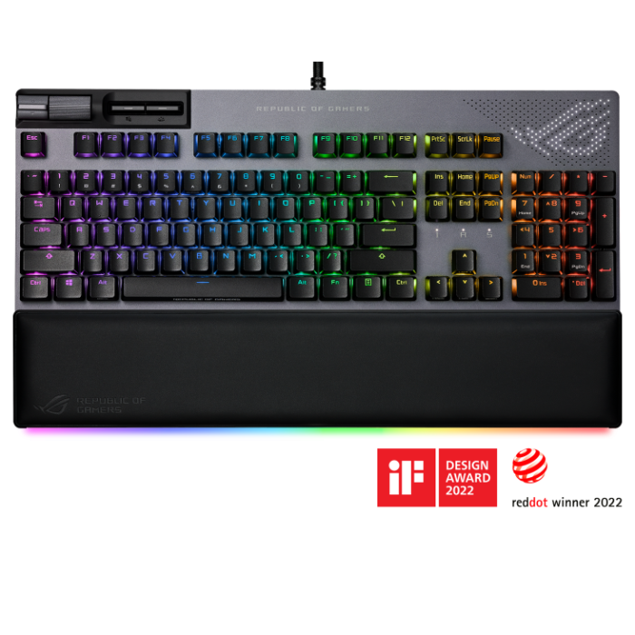 Клавіатура ASUS ROG Strix Flare II Animate NX Red EN (90MP02E6-BKUA01)