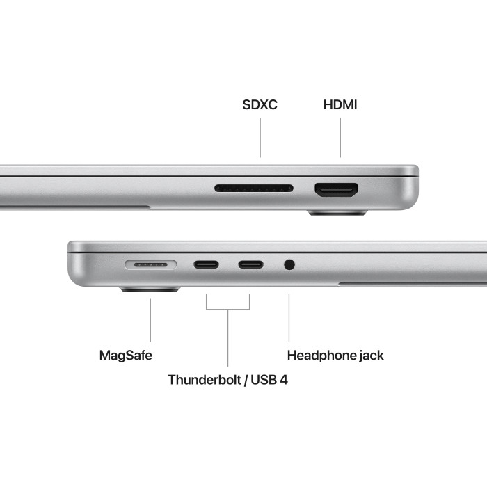 Ноутбук Apple Certified Refurbished MacBook Pro 14 Silver Late 2023 (MR7J3)