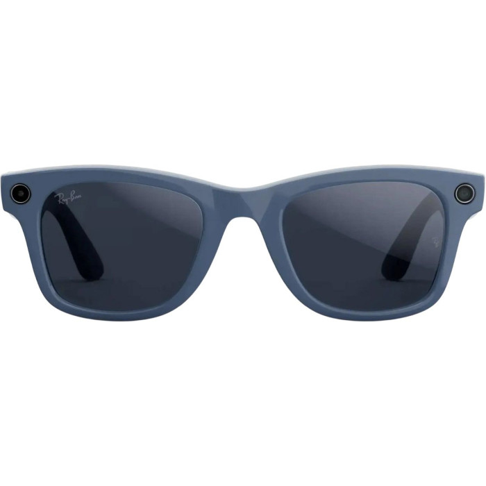Смарт-окуляри Ray-Ban Meta Wayfarer Gen 2 Shiny Cosmic Blue/Clear Sapphire (RW4012 6628/MF 50-23)