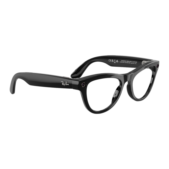 Смарт-окуляри Ray-Ban Meta Skyler Gen 2 Standard Shiny Black Frame / Clear Lenses (RW4014 601/SB 52-20)
