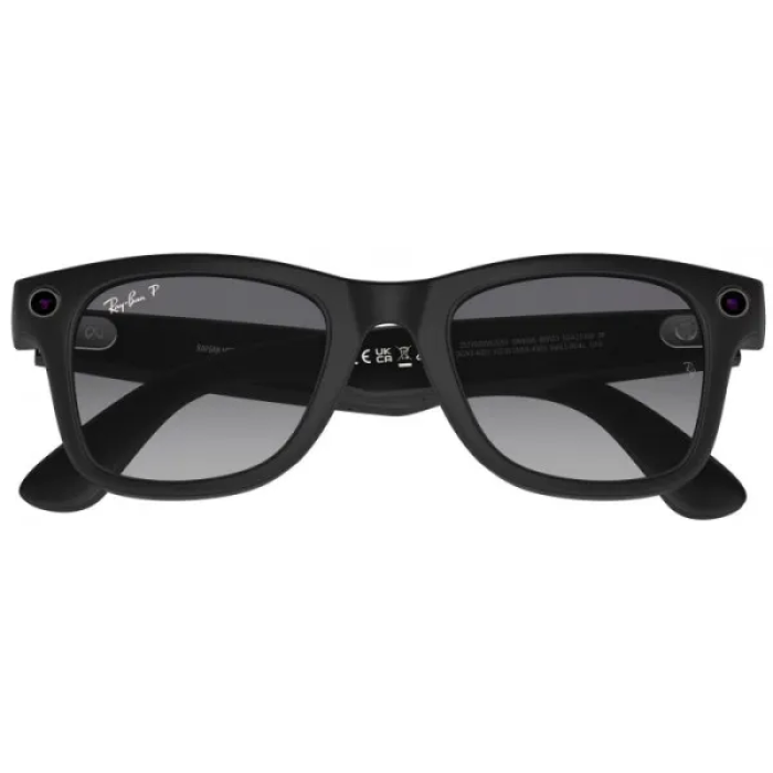 Смарт-окуляри Ray-Ban Meta Wayfarer Matte Black Frame Graphite Lenses (RW4006 601ST3 50-22)