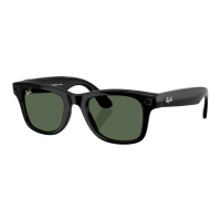 Смарт-очки Ray-Ban Meta Wayfarer Gen 2 Standard Shiny Black Frame / G-15 Green Lenses (RW4012 601/71 50-22)