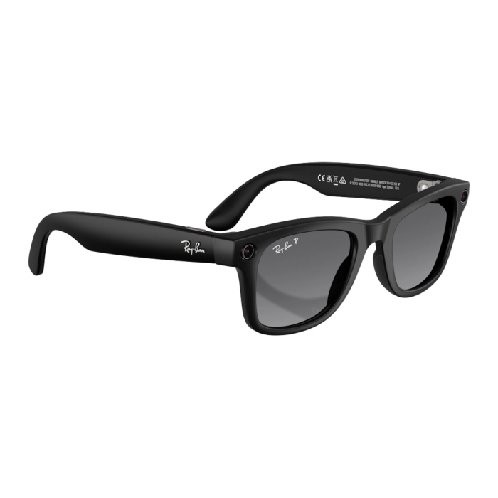 Смарт-очки Ray-Ban Meta Wayfarer Gen 2 Large Matte Black Frame / Gradient Graphite Lenses (RW4012 601ST3 53-22)