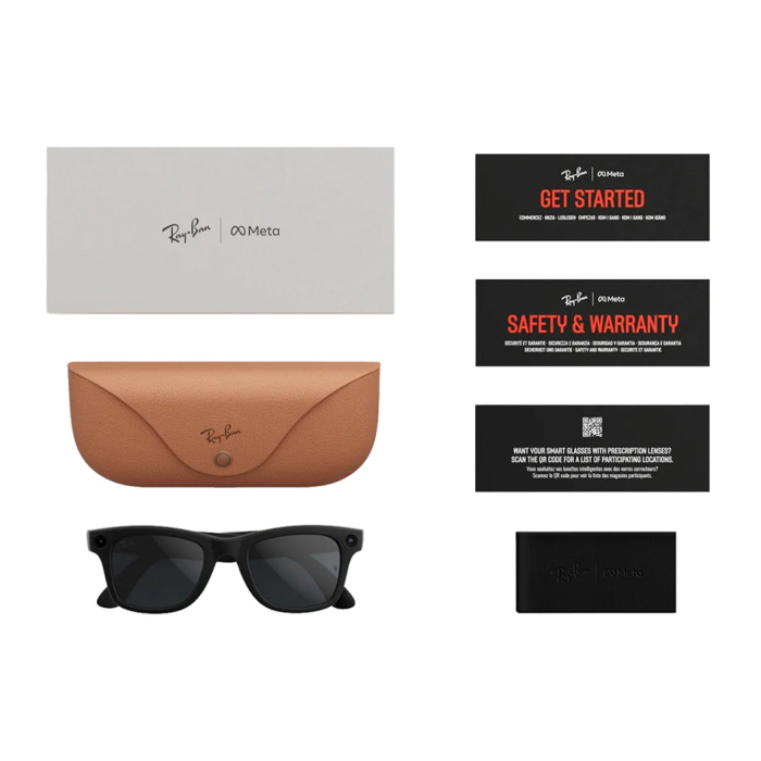 Смарт-очки Ray-Ban Meta Wayfarer Gen 2 Standard Matte Black Frame/Clear to Grey Transitions Lenses (RW4012 601S1Z 50-22)