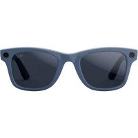Смарт-окуляри Ray-Ban Meta Wayfarer Gen 2 Shiny Cosmic Blue/Clear Sapphire (RW4012 6628/MF 50-23)