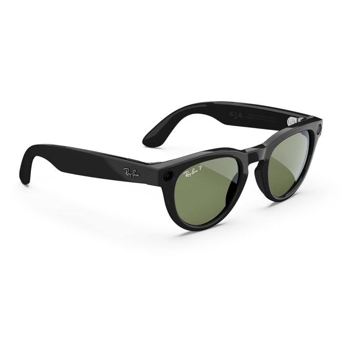 Смарт-очки Ray-Ban Meta Headliner Gen 2 Standard Shiny Black Frame / G-15 Green Lenses (RW4013 601/71 50-23)